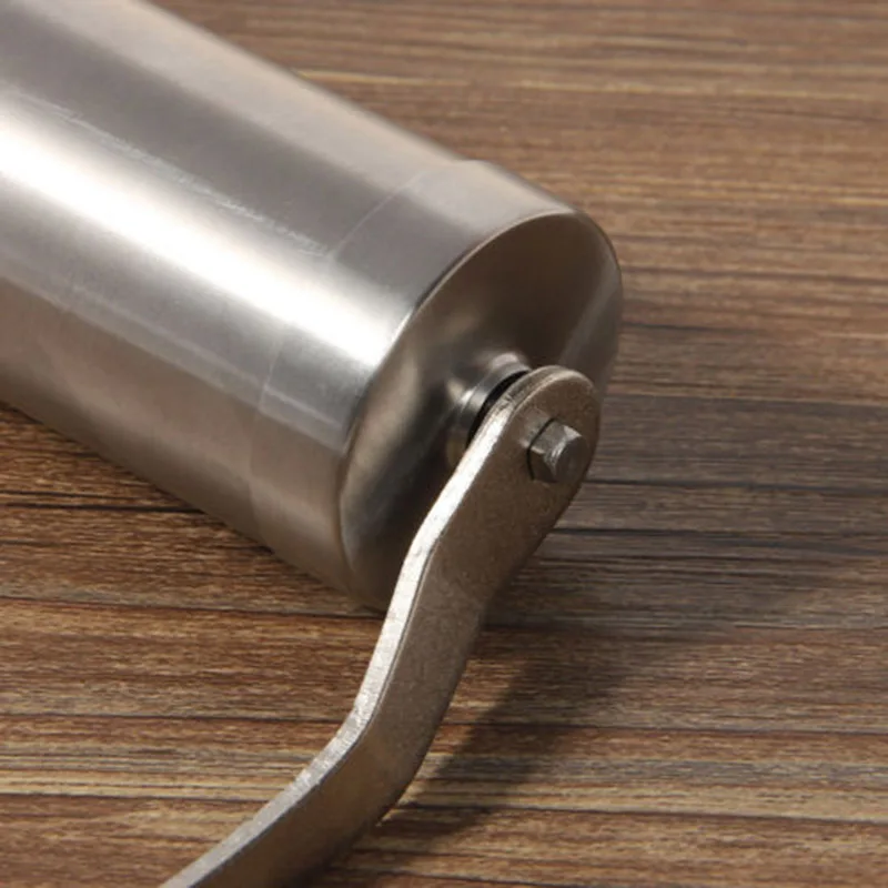 

Best Manual Hand Crank Coffee Bean Grinder Conical Burr Mill Stainless Steel V1