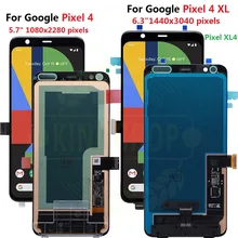 Для Google Pixel 4 lcd с рамкой дисплей сенсорный экран дигитайзер для Google Pixel 4 XL lcd Pixel4 Pixel XL4 Pixel 4 XL lcd