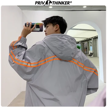 

Privathinker Men Summer Outdoor Anti-UV Jackets 2020 Mens Ultra-light Breathable Sun Protection Clothing Male Spring Loose Coat