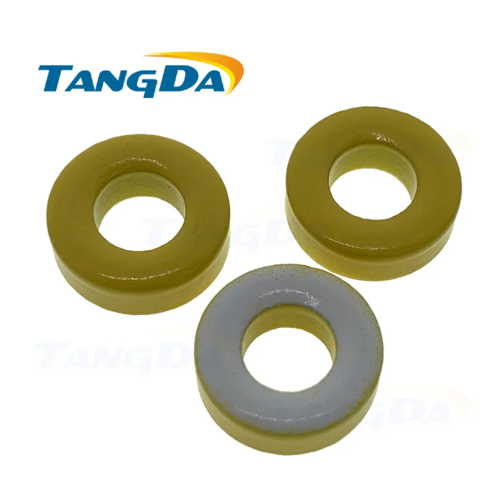 Núcleos do pó do Ferro Núcleo da Poeira do Ferro id Ht9.5 4.5*4.8mm 49nh – n2 75ue Núcleo Toróide Toroidal Branco Amarelo T38-26 T38 26 od *