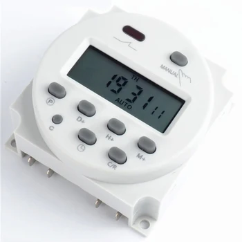 

AC 220V 16A Time Digital LCD Power Control Programmable Timer Switch Relay Digital Time Switch