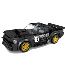 

Speed Champions Forded Mustang Formula Supercar Racing Car Building Blocks Racer Vehicle Bricks MOC Creative Model Toys For Kids