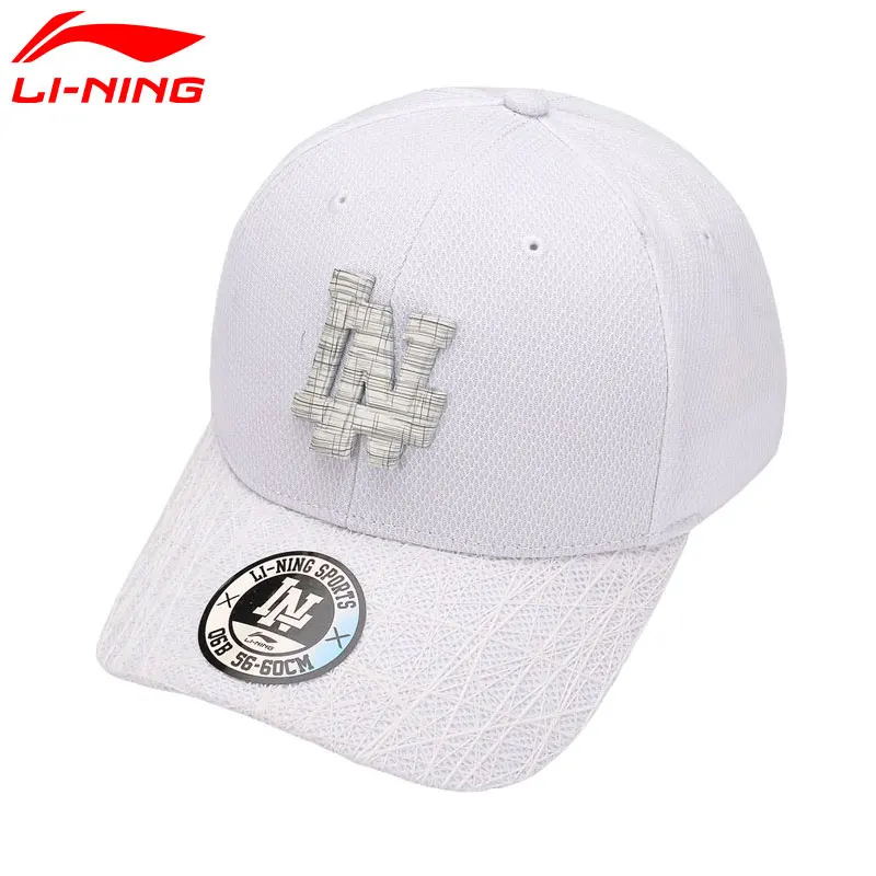 Li Ning унисекс городские спортивные бейсболки 56 60 см 100% полиэстер подкладка li ning