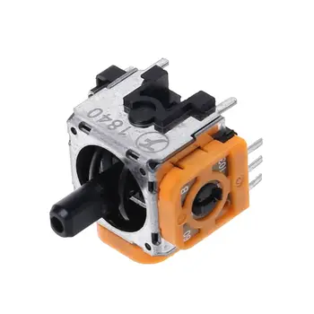 

3D 3D Analog Joystick Rocker Sticker Wireless Controller Thumbstick Module Game Replacement Yellow Repair Parts for Sony 4 PS4