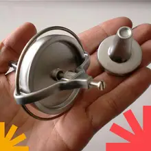 Métal gyroscope mécanique physique accessoires d'enseignement anti-gravité phénomène d'expliquer gyroscope gyroscope jouets