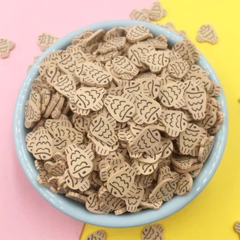

100g 3D Soft Sea Bream Slices Polymer Clay Sprinkles for Crafts DIY Nail Arts Cartoon Sticker Scrapbooking For Phone Decor:10mm