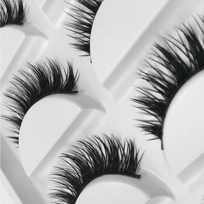 5 Pairs/pack 3d Mink Eyelashes Fur Friendly Styles Mink Lashes Crisscross False Eyelash Hand Made Eye Lashes Makeup Maquiagem 5 Pairs/pack 3d Mink Eyelashes Fur Friendly Styles Mink Lashes Crisscross False Eyelash Hand Made Eye Lashes Makeup Maquiagem