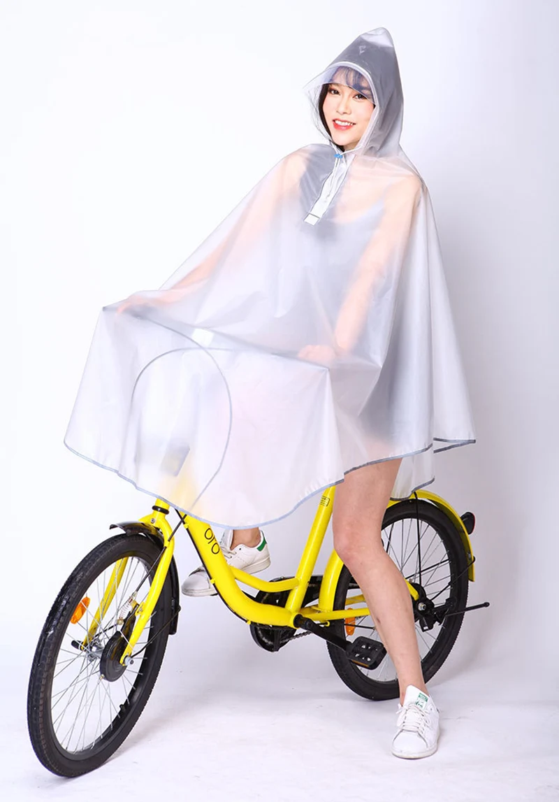  JTYX Chubasquero de ciclismo para hombre y mujer, capa de lluvia,  poncho con capucha, cubierta de movilidad, scooter, ligera, compacta y  reutilizable para adultos : Ropa, Zapatos y Joyería