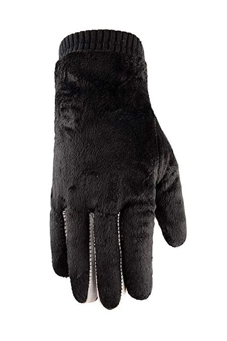 Зимние кожаные перчатки, ветрозащитные перчатки для катания на лыжах, теплые перчатки для альпинизма, одноцветные перчатки Guantes Hombre