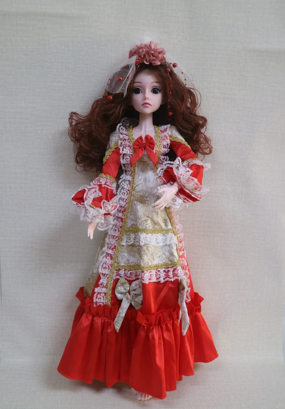 Модные Стиль 1/3 BJD кукла 56 см взрослый сексуальный женский Пластик совместный подвижный куклы 4 - Цвет: Doll 5 with dress
