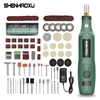 100V~240V Mini Electric Drill Power Tools Multifuctional Grinder Grinding Accessories Set 3 Speed Engraving Pen For Dremel 1