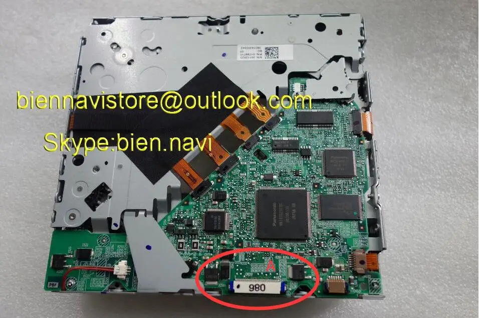 Новинка 100% штатив для замены CD/DVD 6 дюймов 19 контактов Mercedes PORSCHEE COMAND APS NTG3 задний