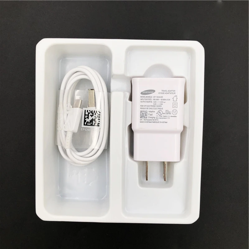 samsung 9V1. 67A ЕС быстрое зарядное устройство Адаптивное дорожное настенное зарядное устройство type C кабель для Galaxy S10 S8 S9 Plus Note 10 9 8 Pro A70