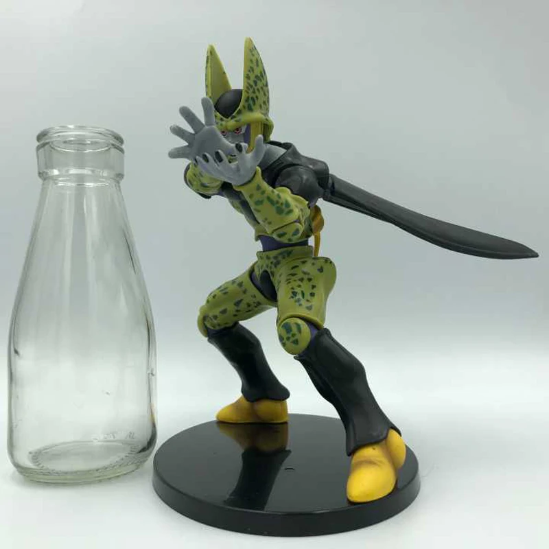Dragon Ball Z Вегета Транкс, Сон Гоку gohan cell Фриза ПВХ Фигурки драматический стенд модель игрушки кукла Figuras; высота каблука 18 см