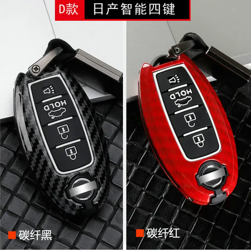 Zinc Alloy Shell Car Remote Key Cover Case For Nissan Qashqai J10 J11 X-Trail t31 t32 kicks Tiida Pathfinder Murano Note Juke
