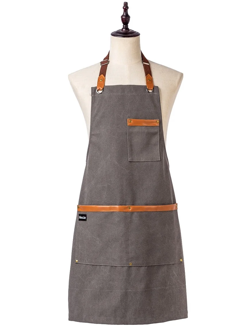 Fashion Kitchen Aprons Cooking Canvas Denim Apron For Woman Man