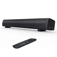 Компьютерные колонки проводной и Беспроводной ПК колонки звуковая панель мощный 3D стерео Перезаряжаемые мини ТВ звуковая панель с пультом дистанционного управления Управление
