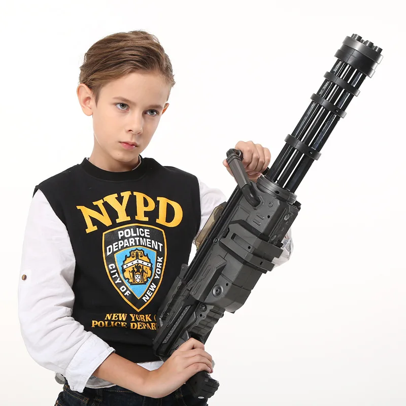 

New Style Sen Yi SY881 Rotating Gatlin Water Gun Battle Bursts of Electric Water Gun Boy Toy Wholesale