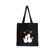 Привлекательная Сумка-тоут для покупок Женская Холщовая Сумка-тоут модная сумка на плечо в сдержанном стиле