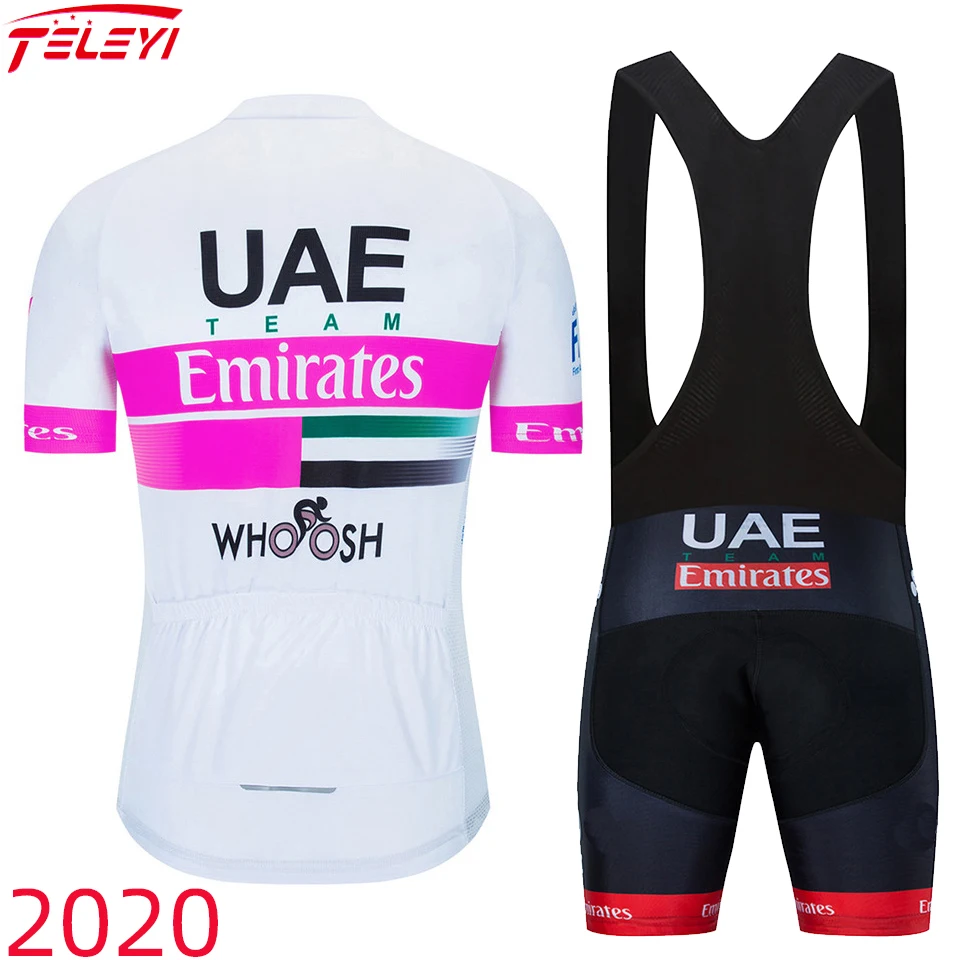 2020 United Arab Emirates team Cycling Jerseys bicycle Clothes quick dry bib gel sets Cycling Clothing uniforms sportswear suit
