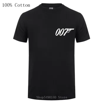

Classic Movies Film James Bond Secret Warrior T Shirt Short Sleeves O Neck Fashion Cotton Male 007 Legends T-Shirts Hipster Tees