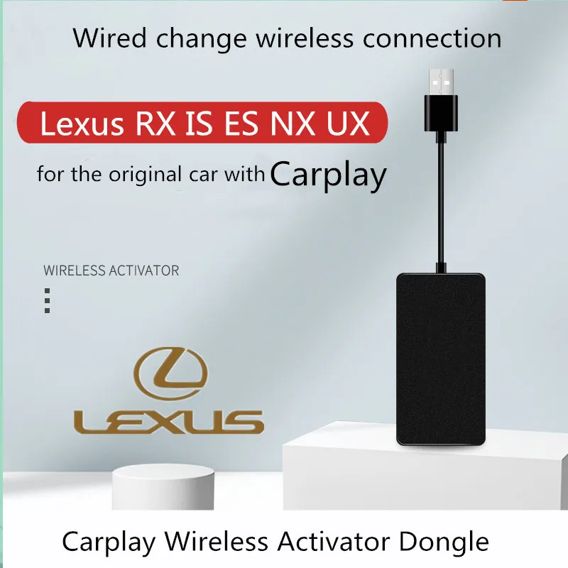 Carplay Mirror Link Dongle адаптер система для Lexus RX IS ES NX UX автомобильный щиток проводной для беспроводного подключения активатор