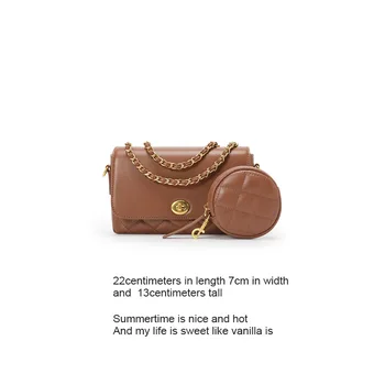 

Small Square Bag Ins Trend Chain Bag New One Shoulder Bag Diagonal Cross Bag Designer Bags Famous Brand Women Bags