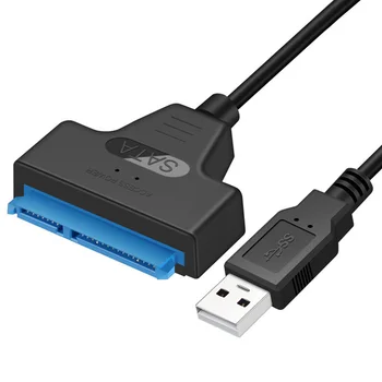 

Sata Cable Sata 3 To Usb 3.0 Adapter Computer Cables Connectors Type C Sata Adapter Cable Support 2.5 Inches SSD Hdd Hard Drive