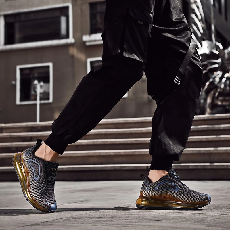 Новые амортизирующие мужские кроссовки с полой подошвой, спортивная обувь для мужчин 720, спортивная обувь для взрослых, уличная спортивная обувь для тренировок и бега