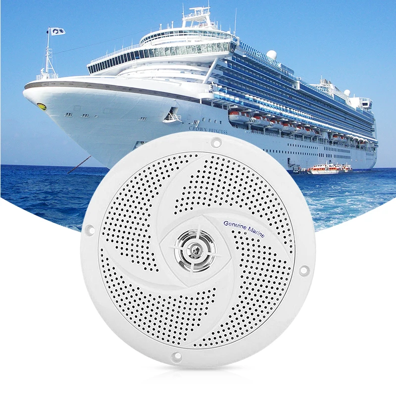 6.5" Car Speaker Auto Tweeter Loudspeaker High Pitch speaker 60W Audio Auto Sound Speaker For Yacht Motorhome RV Camper Boat