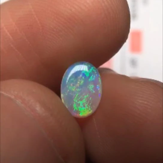 A1220 австралийского происхождения 0.605ct Овальные натуральные опалы свободные драгоценные камни бусины для изготовления ювелирных изделий для изготовления колец подвески