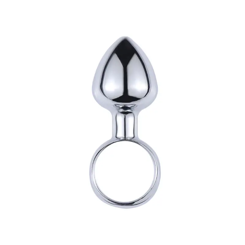 1PC Stainless Steel Butt Plug Anal Bead Stimulator Sex Toys Dildo Gay | Красота и здоровье