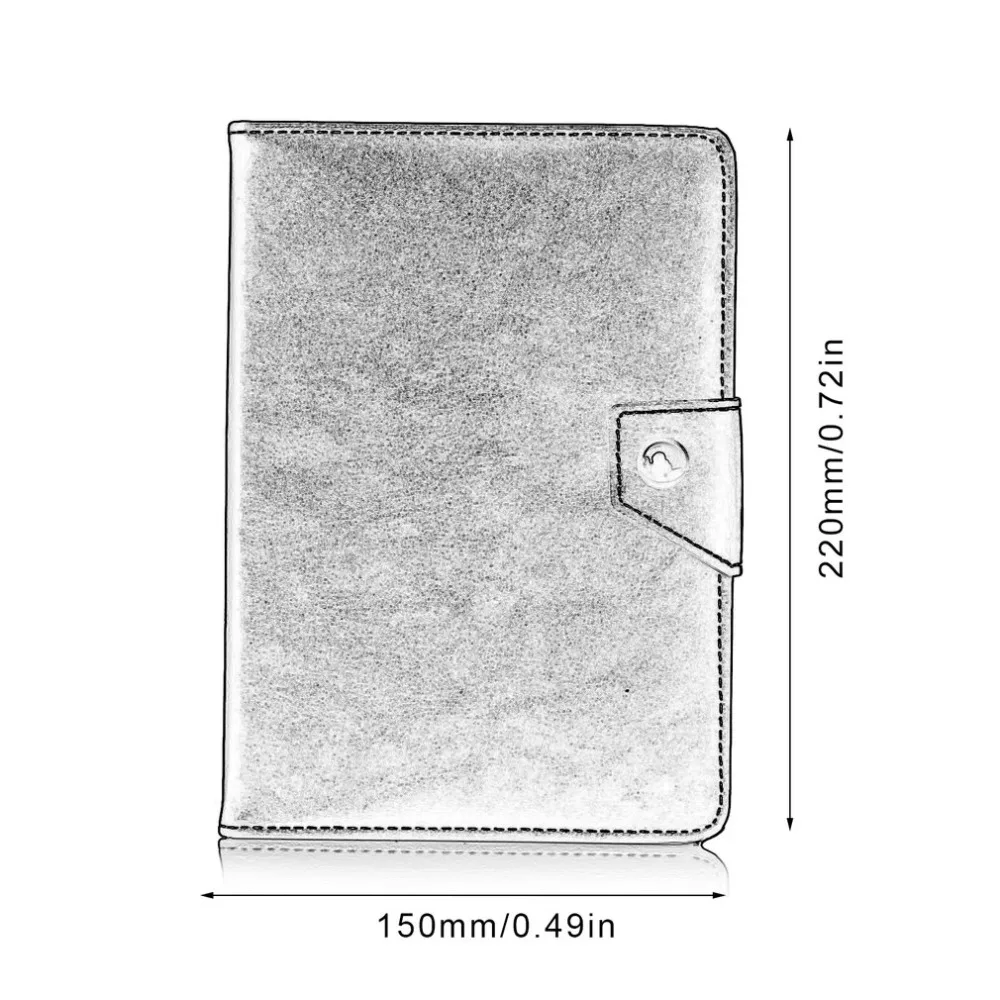 7 дюймов 10,1 дюймов Универсальный чехол для планшета из искусственной кожи с подставкой защитный чехол Чехол