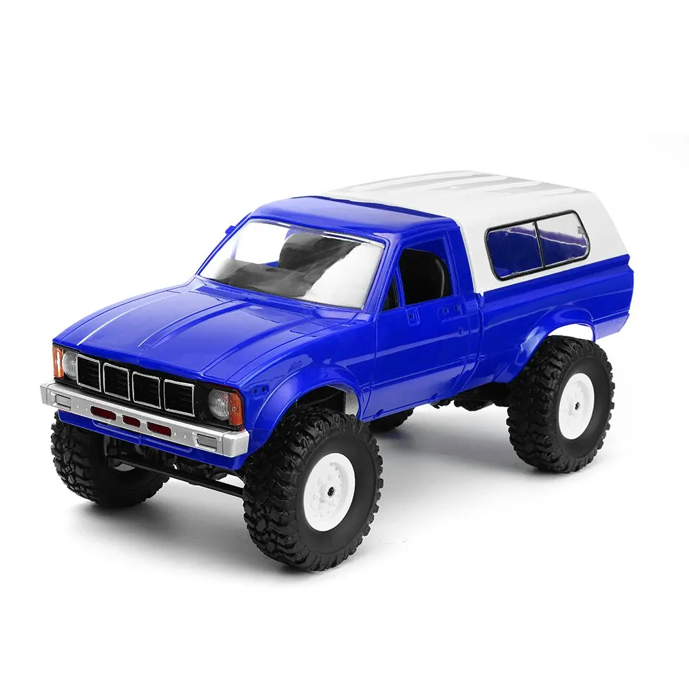 WPL C-24 1/16 4WD 2,4G военный грузовик гусеничный внедорожный Радиоуправляемый автомобиль 2CH RTR игрушечный комплект без электрических деталей