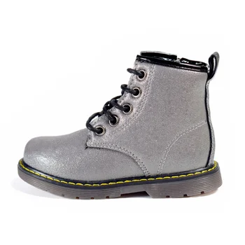 

DIMI Children Boots PU Leather Waterproof Martin Boots Autumn/Winter Fashion Kids Baby Boots Brand Girls Boys Shoes Rubber Boots