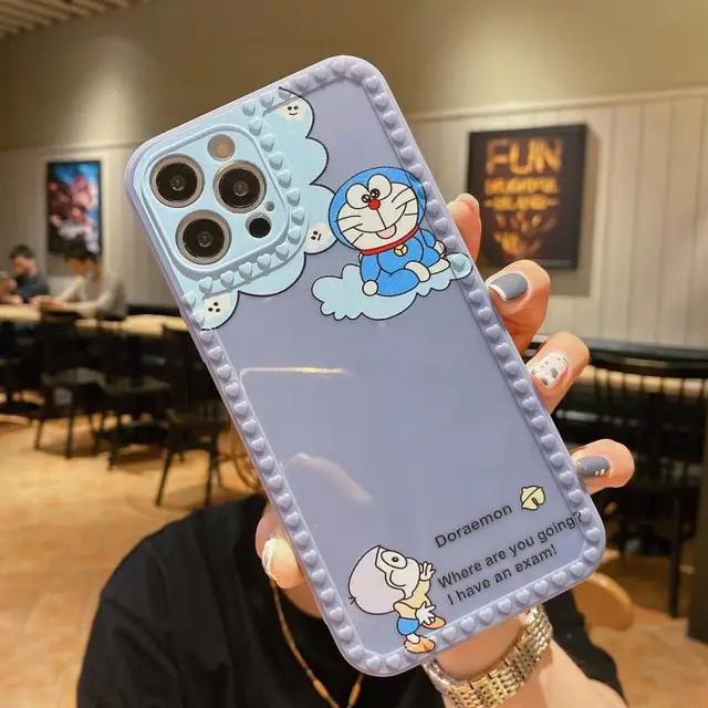 Creative Cartoon Cute Silicone Elastic Soft Case For IPhone 12 11 Pro Mini XR X XS Max 7 8 SE 2020 6 6s Plus Original Cover T5