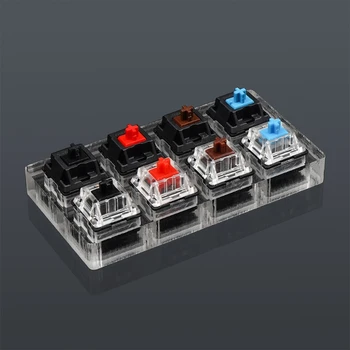 

8 Key Translucent Keycaps Testing Tool Cherry MX Switches Keyboard Tester N58E
