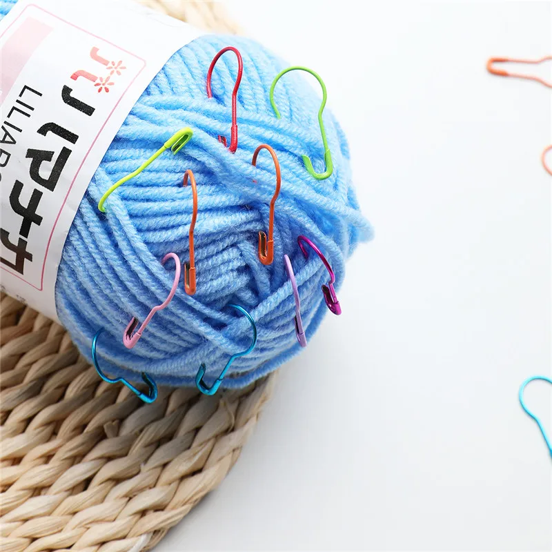 10 Colors 500pcs Small Safety Pin Colorful Clothing Tag Gourd Pin DIY Sewing Locking Tools Craft Supplies Apparel Accessories (8)
