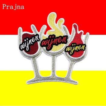 

Prajna Oeteldonk Emblem Full Embroidered Frog Carnival for Netherland Iron on Patches On Clothes Embroidered Patches For Dress G