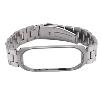 

Watch Strap Metal Ultra-Thin Comfortable Strap for Millet Mi Band3/4 Stainless Steel Luxury Wristband Metal Ultra-Thin New Strap