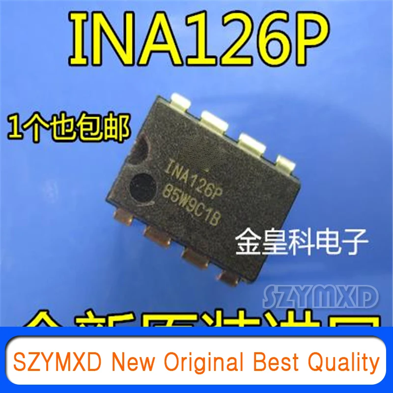 

5Pcs/Lot New Original INA126P DIP8 Instrumentation Amplifier Operational Amplifier in-line Operational Amplifier Chip IC Chip
