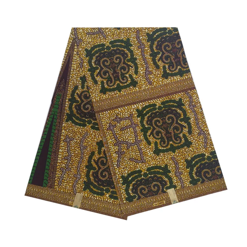 Настоящий голландский Африканский костюм восковые оттиски для печати на ткани мягкие дышащие хлопок 6 ярдов/шт V-L 673