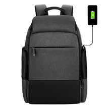Бренд мужской рюкзак для путешествий большой емкости мужской Mochila Задняя Анти-Вор сумка зарядка через usb 15,6 дюймов рюкзак для ноутбука водонепроницаемый