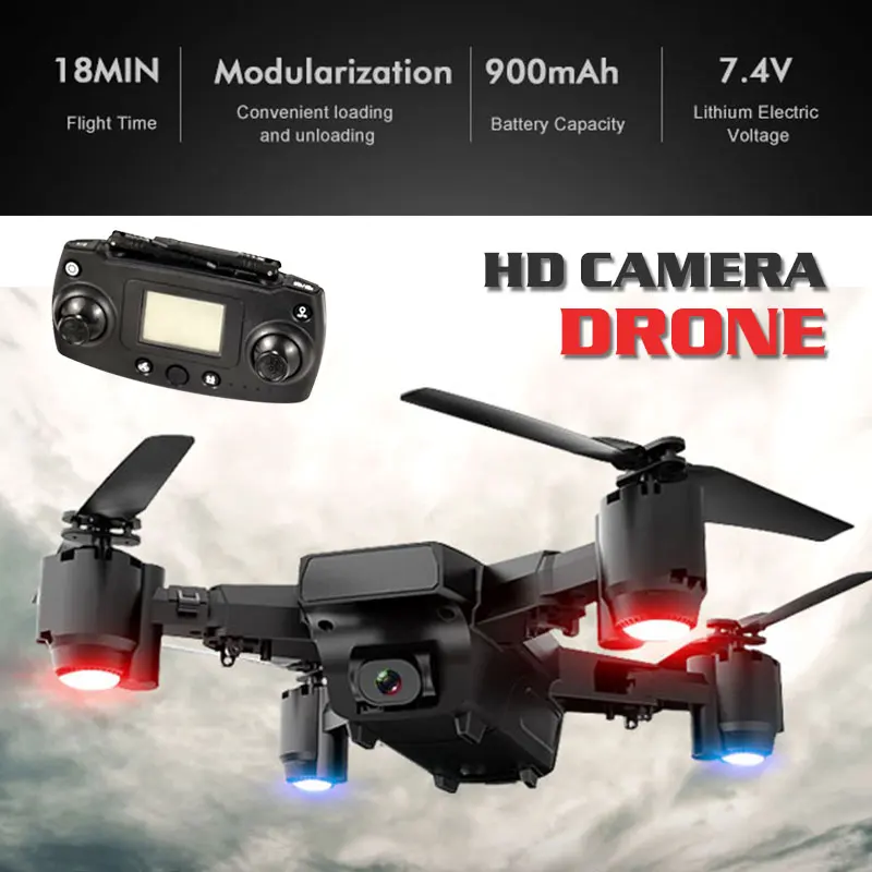 

Professional 5G GPS RC Drone with 1080P HD Camera Foldable Quadrocopter 4CH 6-Axis Wifi FPV Drone Built-in GPS Smart Follow Me