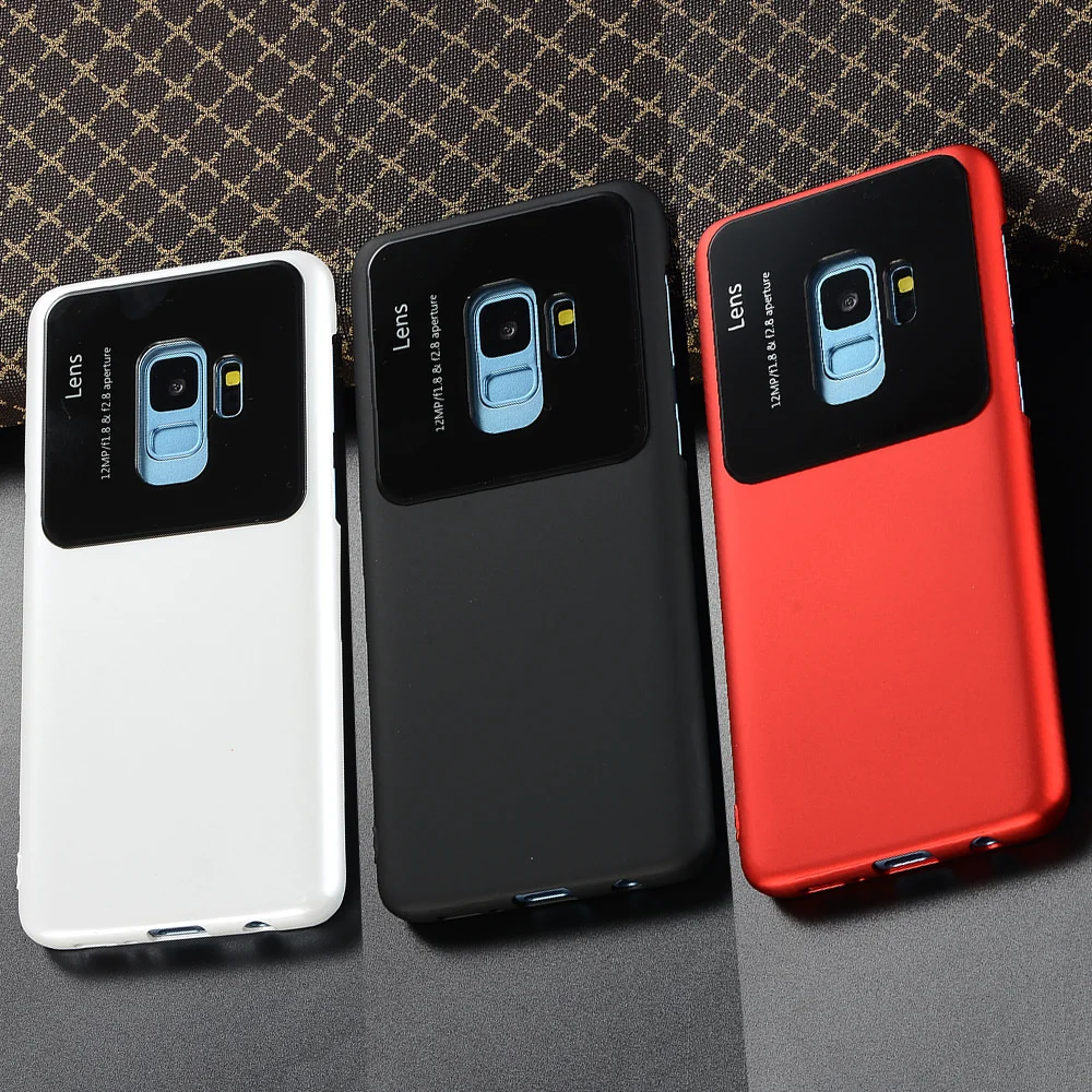 Закаленное стекло LAPOPNUT для защиты камеры Жесткий чехол из поликарбоната Samsung Galaxy