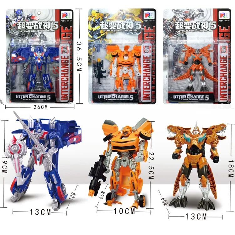 

Hot Sales Hot Selling 5533-139 Transformation Toy Jingang Robot Bumblebee Giant Ray Transformation