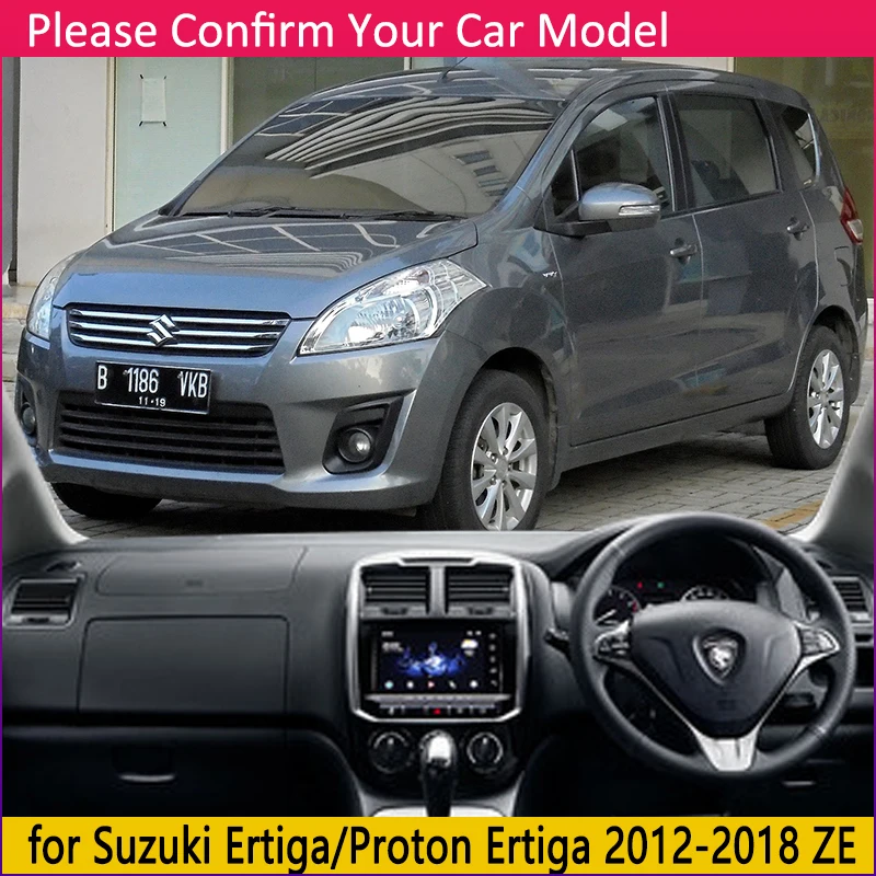 Для Suzuki Ertiga Протон VX-1 2012 2013 XE Противоскользящий коврик на приборную панель автомобиля солнцезащитный козырек приборной автомобильные аксессуары