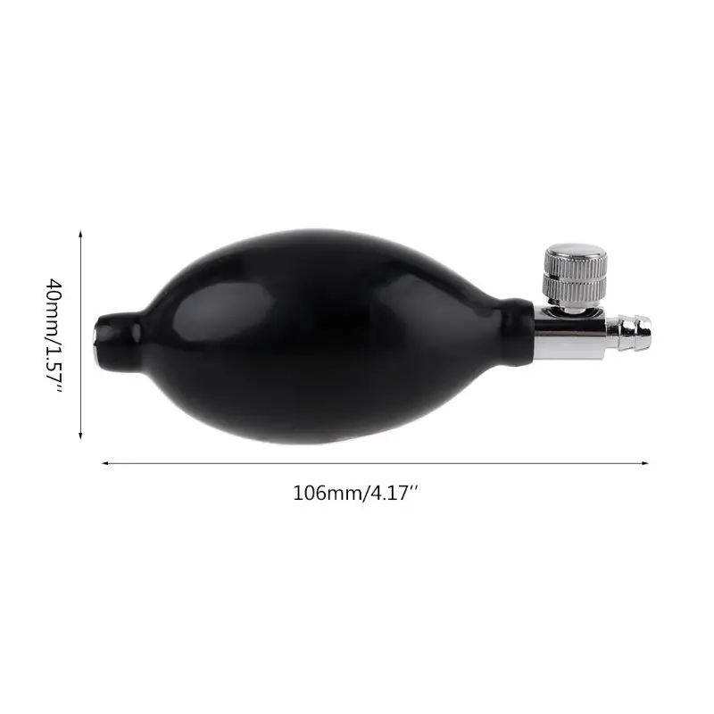 

Inflator Bulb Air Pump for Sphygmomanometer Blood Pressure Monitor with Twist Air Release Valve