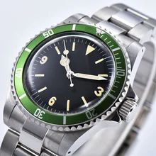 Люксовый бренд автоматические механические часы для мужчин GMT aaa 40 мм алюминиевый ободок матовый браслет 4