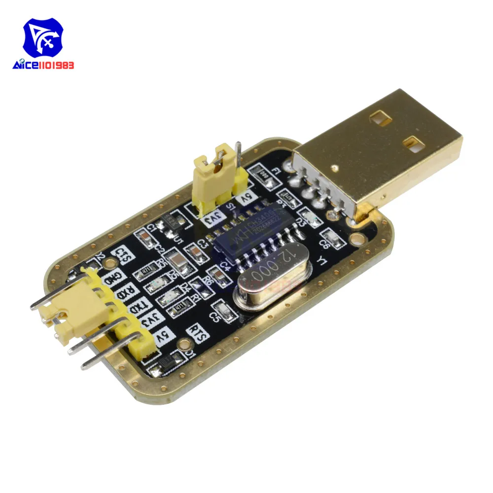 Diymore CH340 CH340G USB программист модуль RS232 к ttl модуль обновления USB к последовательному порту